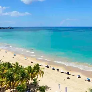 Monopoly 2 Bedroom Near Beach W/pool/parking San Juan
